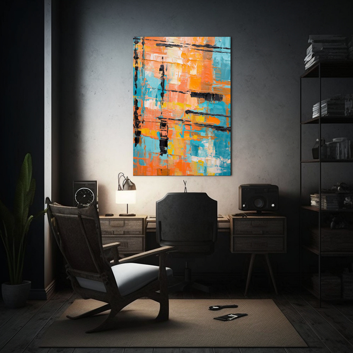 pintura-composici-n-living-en-primer-plano-lienzo-grande-en-naranja-brillante-1