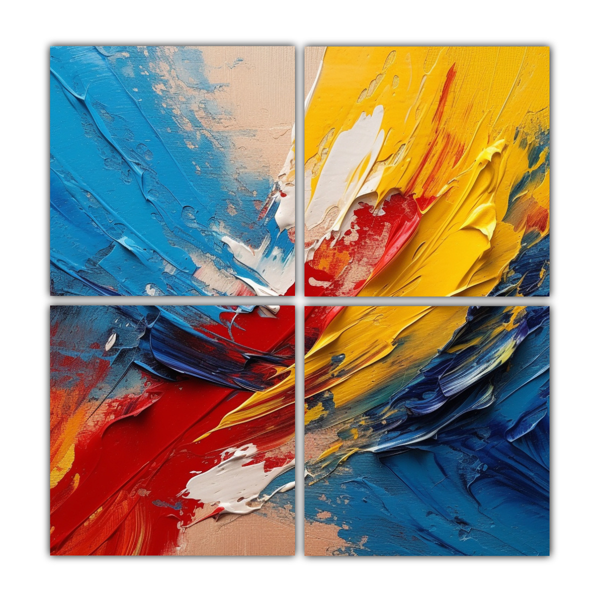 pintura-de-4-lienzos-por-poder-cayuelas-con-trazos-firmes-y-decididos