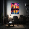 pintura-de-arte-de-pared-naturaleza-viva-en-gold-coast-con-skyline-futurista-colorido-y-ne-n-1