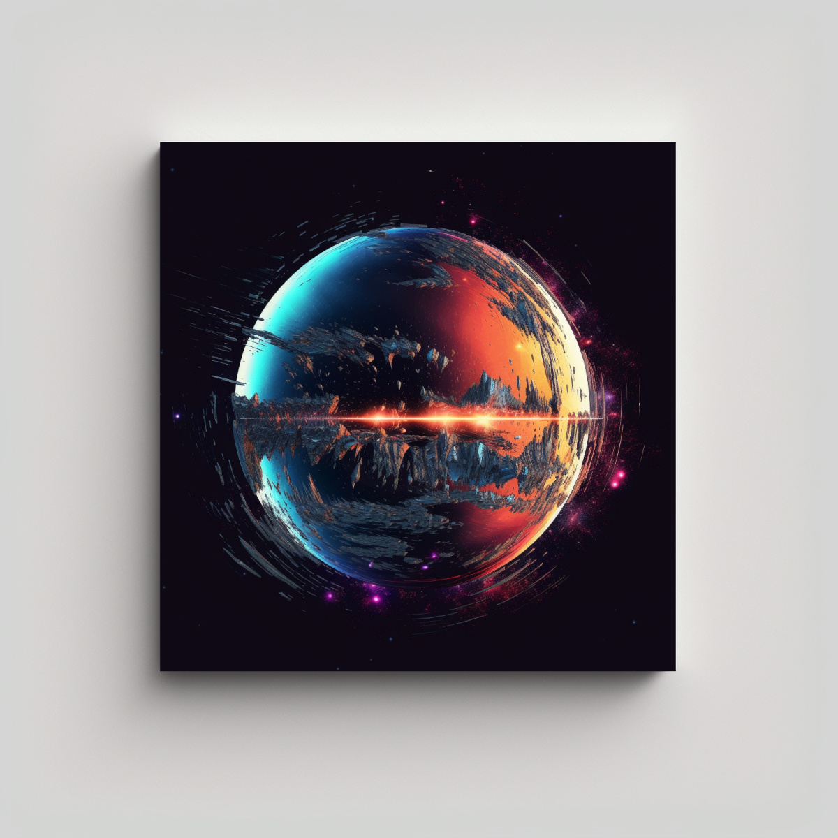 pintura-de-arte-tem-tica-digital-de-planeta-tierra-fotograf-a