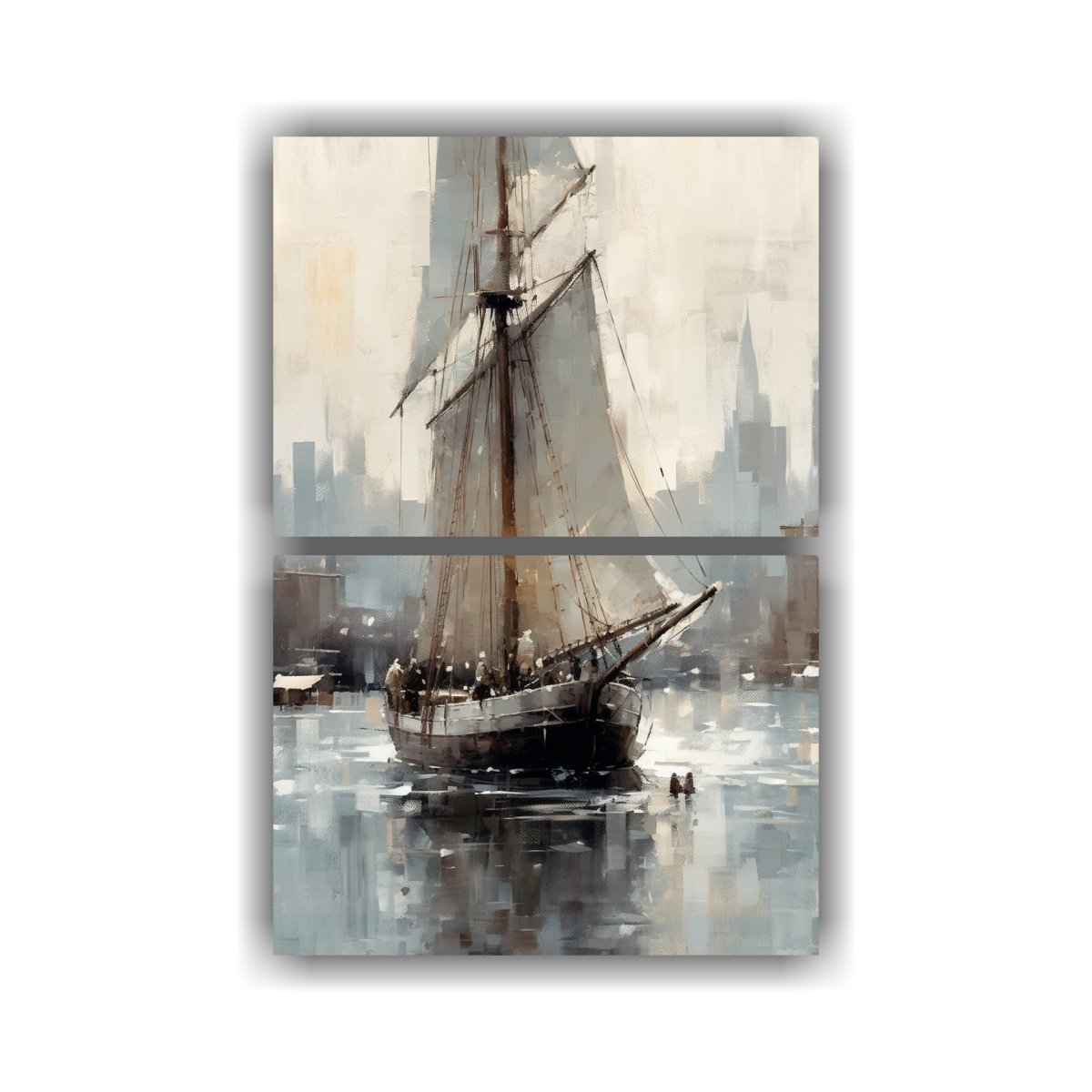 pintura-de-barco-de-vela-con-velas-altas-arte-de-pared-n-utico