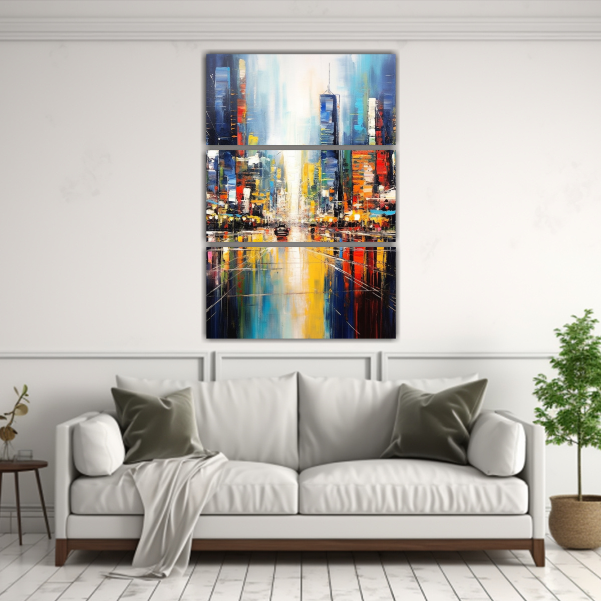 pintura-de-ciudad-abstracta-combinaci-n-intensa-set-3-artes-de-pared-por-daniel-khan-1