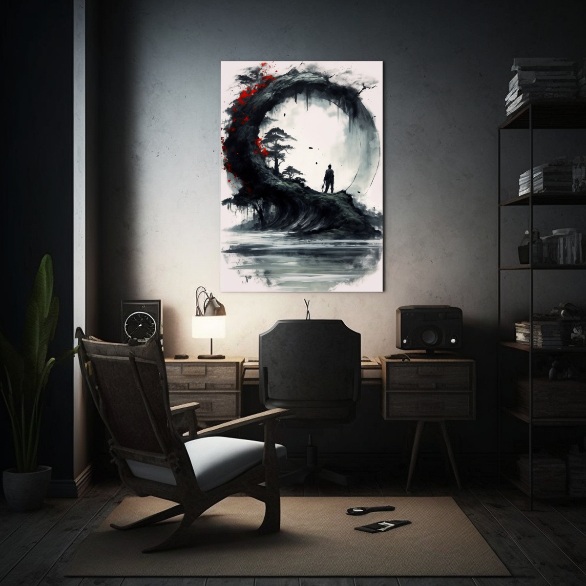 pintura-de-paisaje-japon-s-en-bastidor-tela-moderna-refinada-1