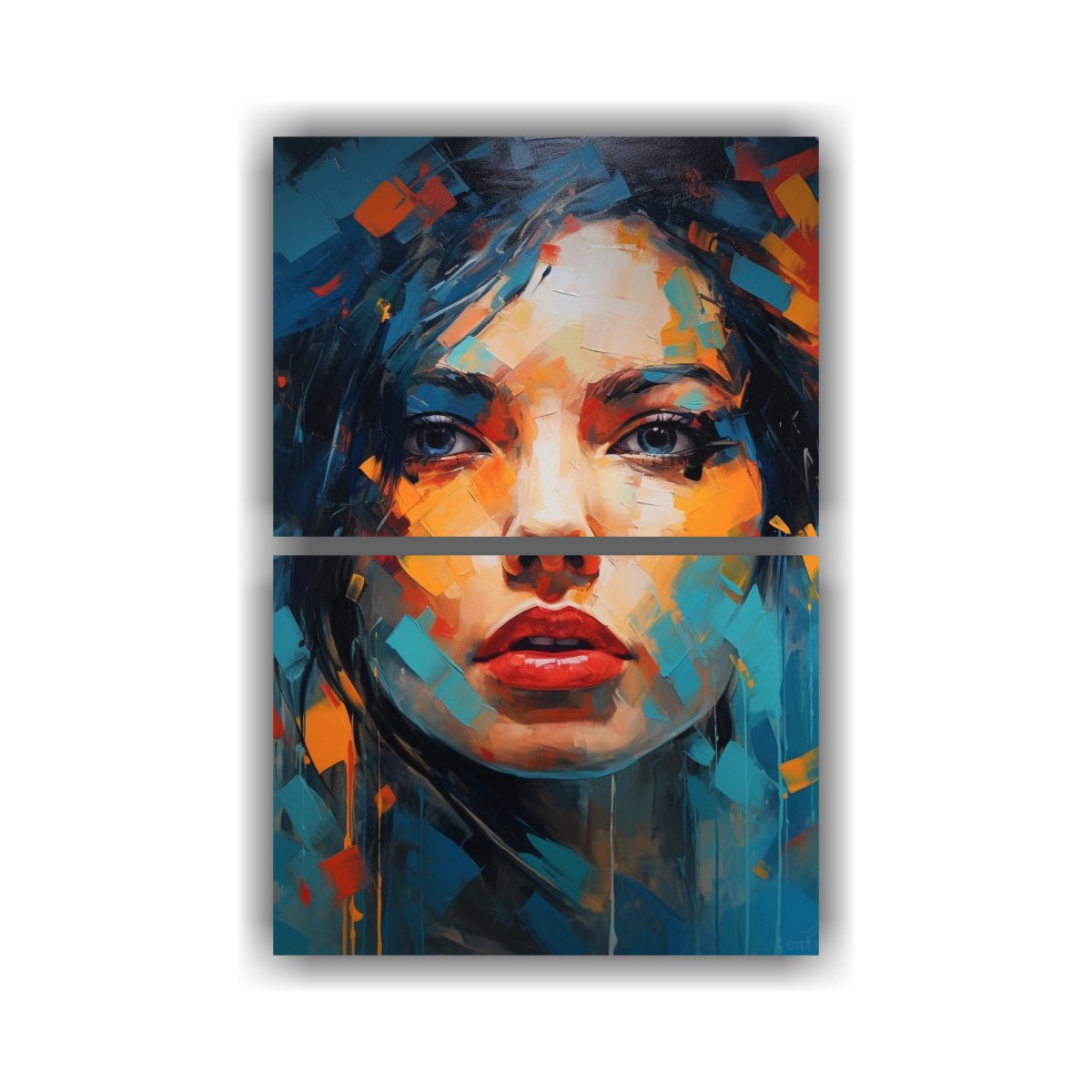 pintura-de-pared-con-mujer-y-colorido-vibrante