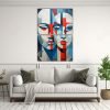 pintura-de-pared-creativa-dos-caras-con-ojos-negros-estilo-decorativo-1