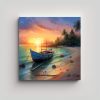 pintura-de-pared-cuadrada-luminosa-paisaje-hermoso-mar-playa-atardecer-barco-realista-4-v
