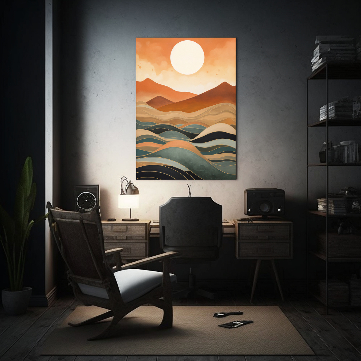 pintura-de-pared-en-estilo-de-forma-org-nica-con-impresi-n-de-desierto-naranja-composici-n-inspiradora-para-equilibrio-visual-1