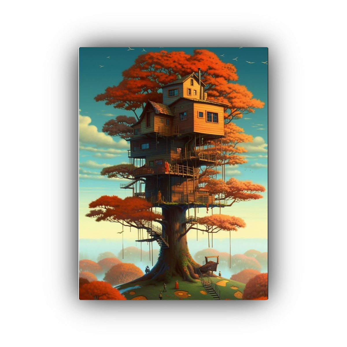 pintura-de-pared-inspiradora-armon-a-tree-house-por-gediminas-pranckevicius-chris-moore-fondo