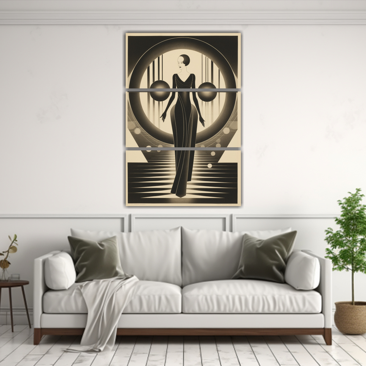 pintura-de-pared-tem-tica-la-mujer-en-la-puerta-la-ciencia-del-nuevo-universo-1