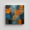 pintura-de-pared-vitalidad-textura-audaz-en-tonos-azules-marrones-y-naranjas