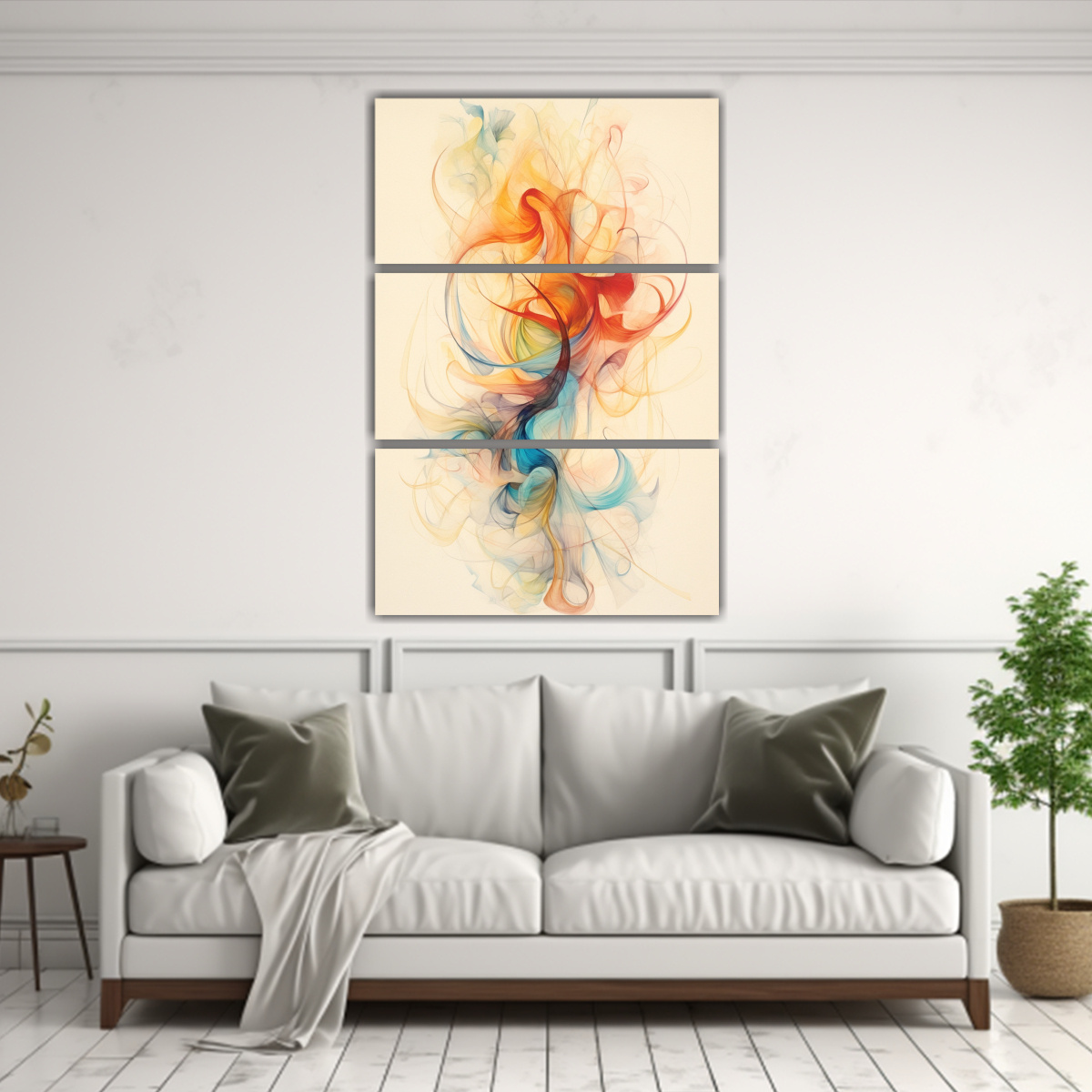 pintura-decorativa-abstracta-con-trazos-largos-y-rizados-1