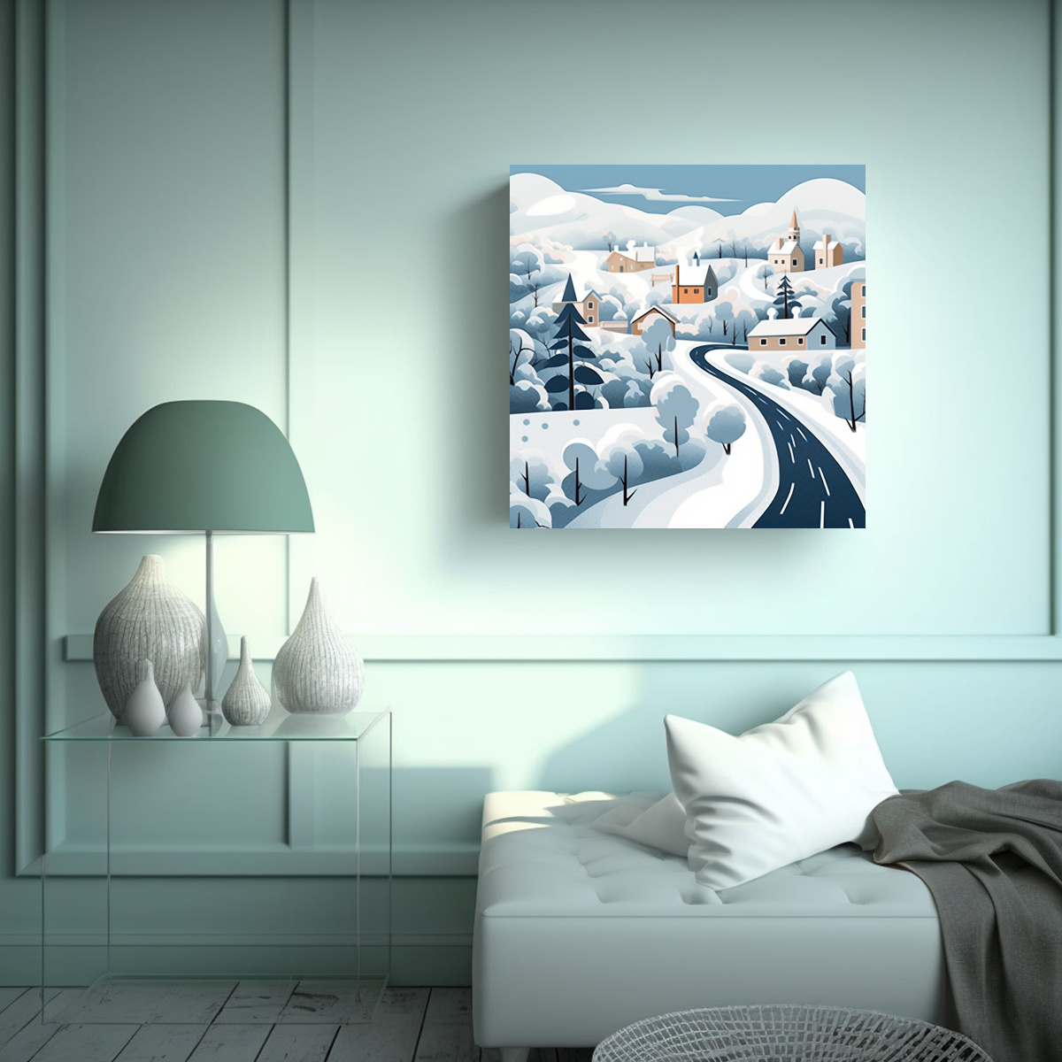 pintura-decorativa-de-arte-composici-n-personalidad-pthomas-de-un-pueblo-y-una-carretera-en-invierno-al-estilo-de-gr-1
