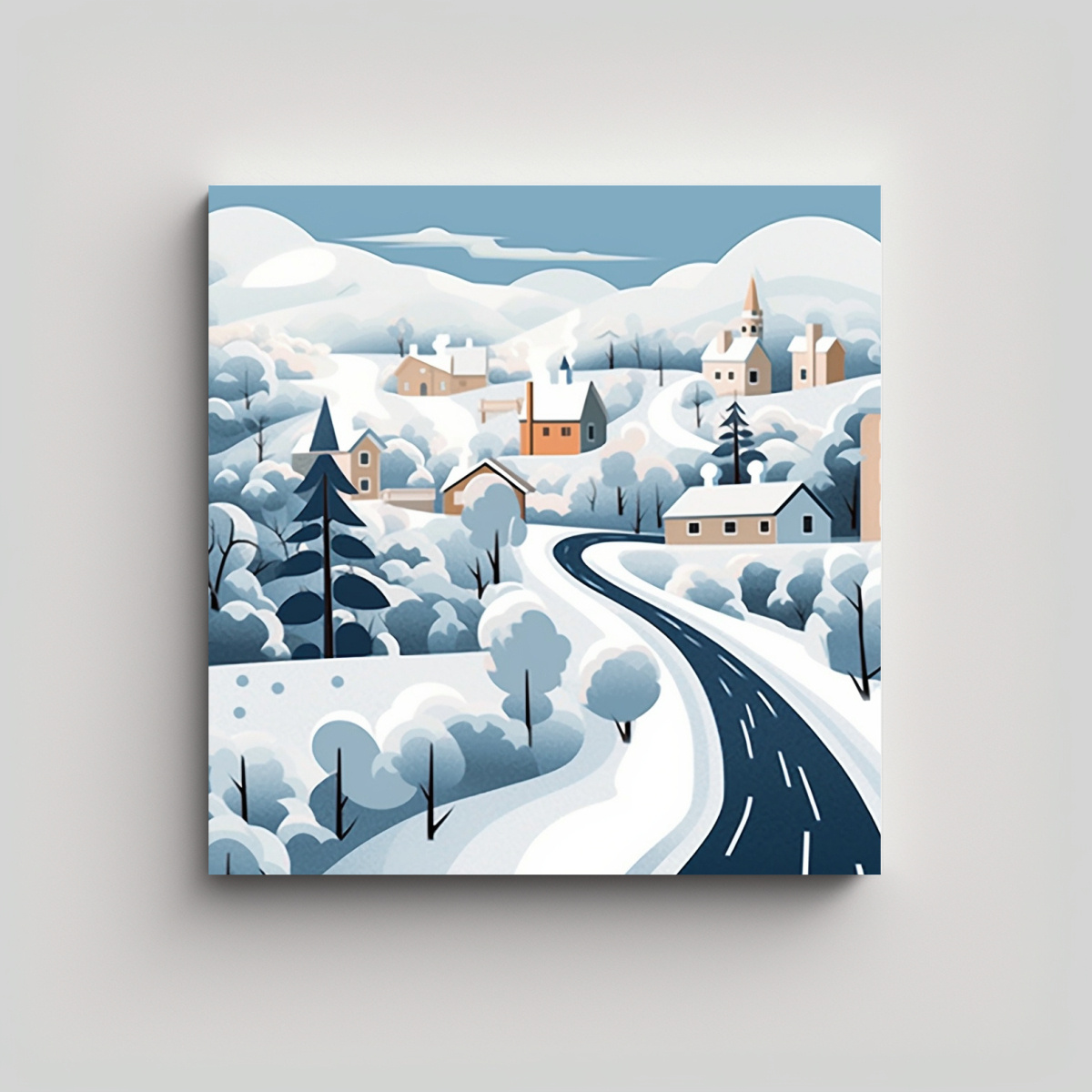 pintura-decorativa-de-arte-composici-n-personalidad-pthomas-de-un-pueblo-y-una-carretera-en-invierno-al-estilo-de-gr