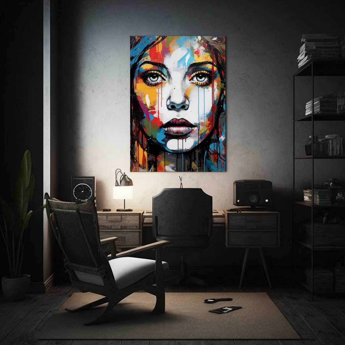 pintura-decorativa-de-finas-l-neas-resistentes-con-famosos-retratos-cl-sicos-1