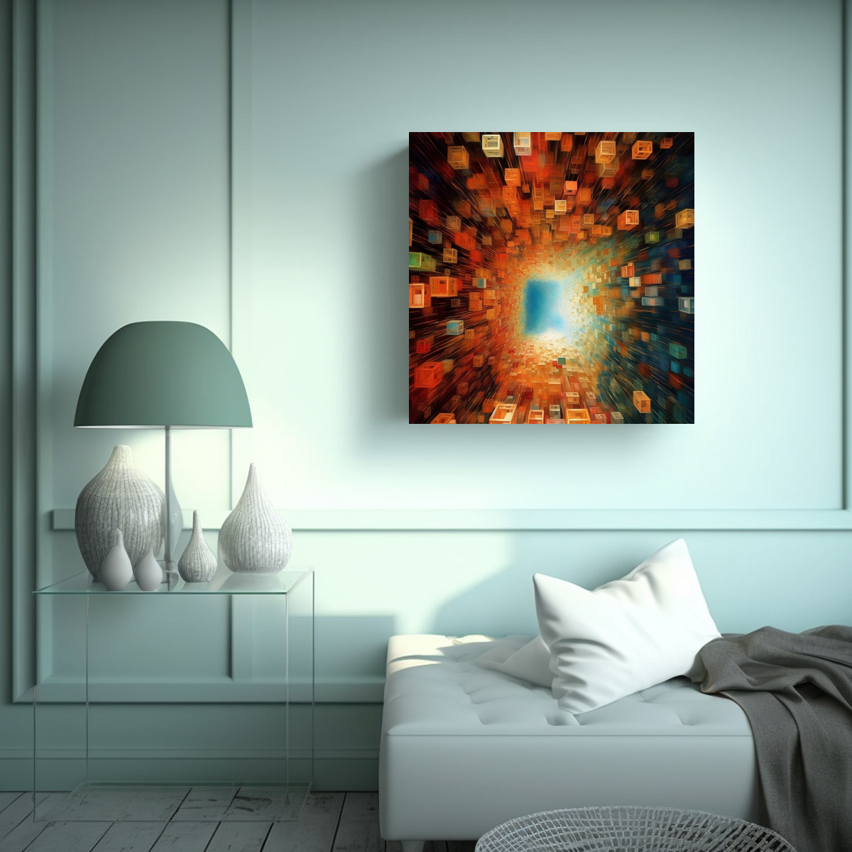 pintura-decorativa-de-lienzo-creativo-con-contrastes-y-colores-vibrantes-del-espacio-y-p-xeles-infinitos-1