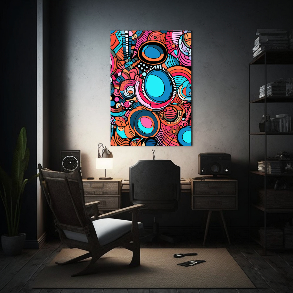 pintura-decorativa-de-lienzo-moderno-combinaci-n-de-valos-coloridos-estilo-abstracto-como-l-nea-simple-1