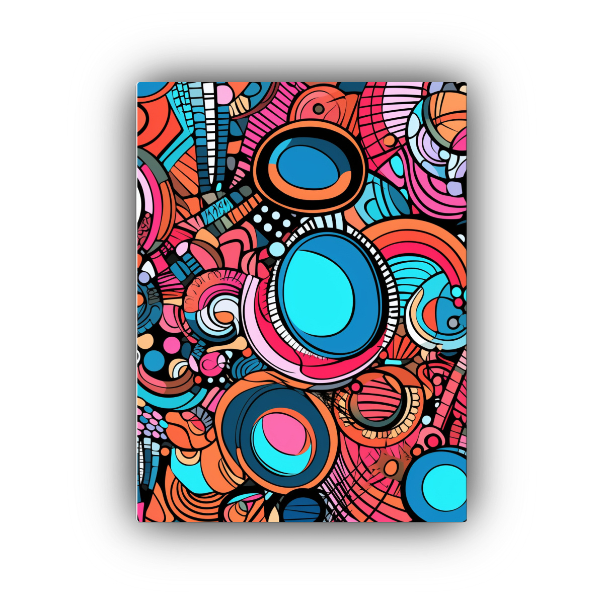 pintura-decorativa-de-lienzo-moderno-combinaci-n-de-valos-coloridos-estilo-abstracto-como-l-nea-simple