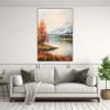 pintura-decorativa-de-tela-sublimada-en-bastidor-con-dos-paneles-lago-tranquilo-rodeado-de-rboles-1-1