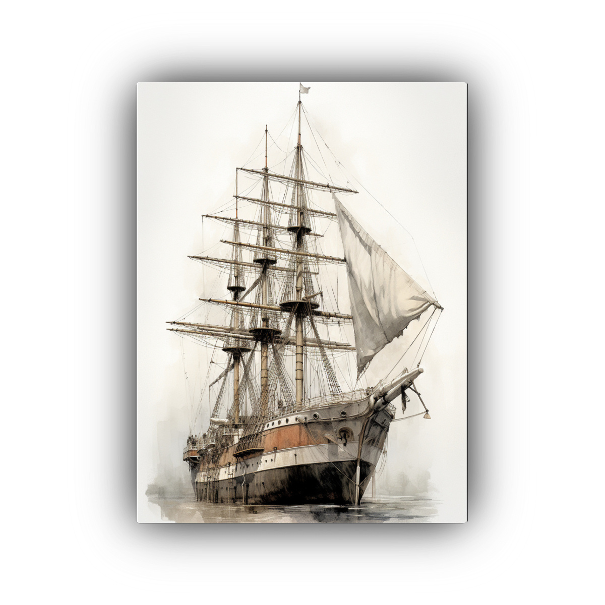 pintura-decorativa-de-un-barco-hist-rico-de-gran-tama-o