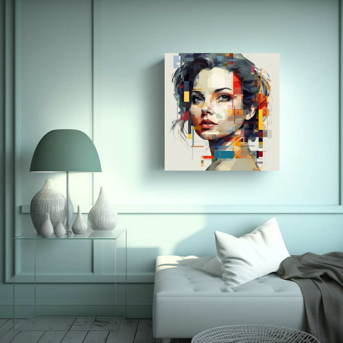 pintura-decorativa-de-una-hermosa-mujer-joven-con-ojos-verdes-al-estilo-de-pi-1