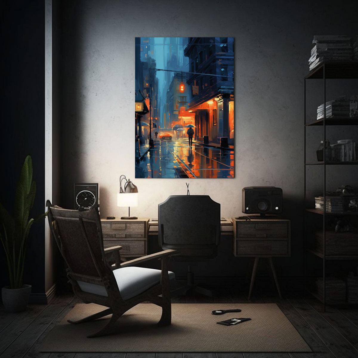 pintura-decorativa-estilo-mart-noche-lluviosa-en-una-calle-mojada-lienzo-l-neas-naturaleza-viva-1