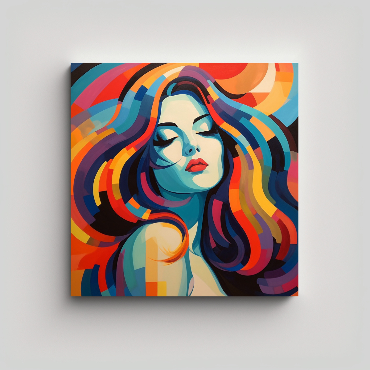 pintura-decorativa-inspiradora-con-una-mujer-de-larga-melena