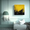 pintura-decorativa-resistente-en-bastidor-con-textura-grunge-negro-y-amarillo-1