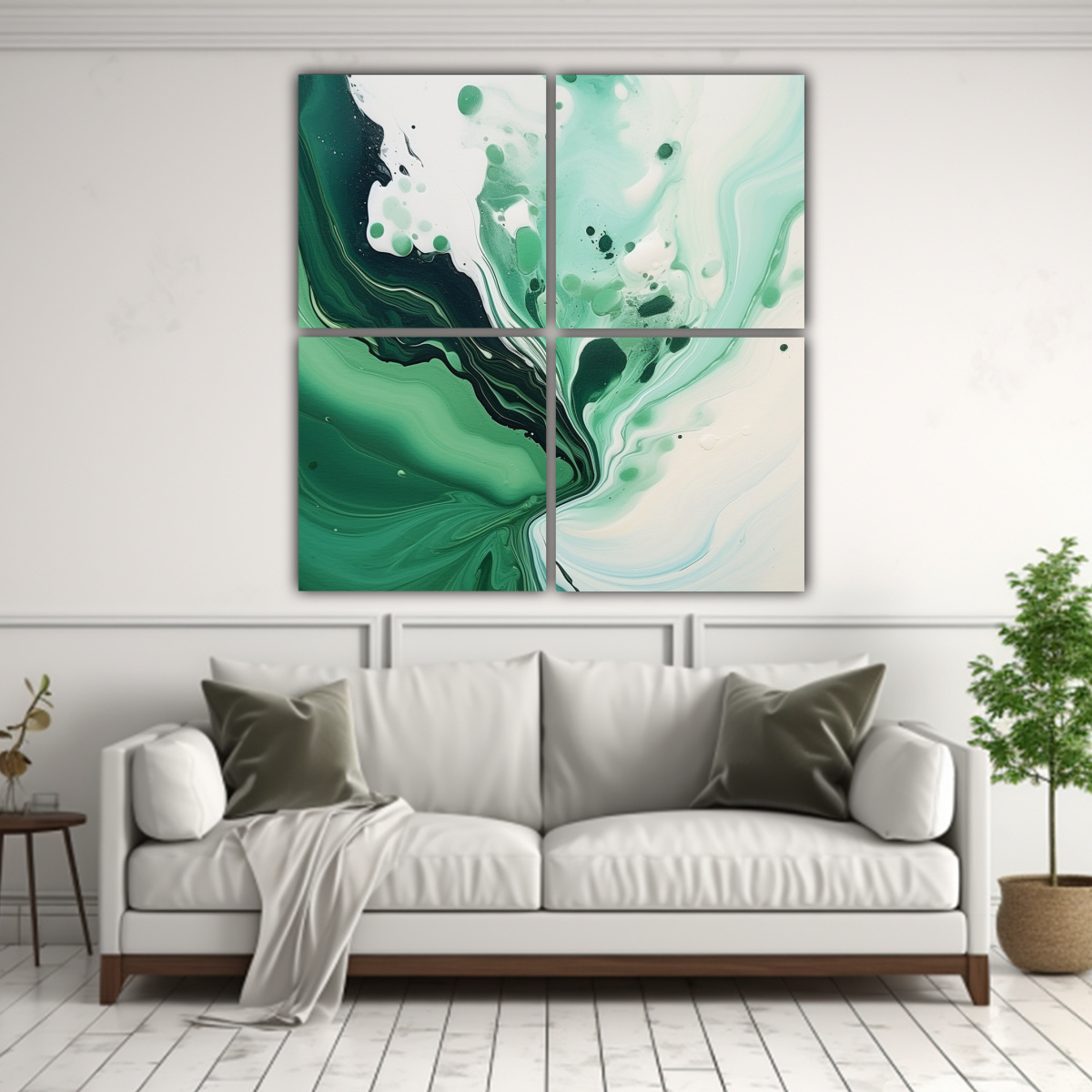 pintura-decorativa-tem-tica-fluida-en-verde-sobre-fondo-blanco-s-lido-cuatro-composici-n-conceptual-16-1