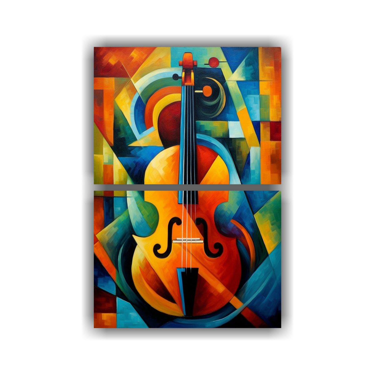 Pintura Decorativa Vintage En Lienzo: Crea Una Obra De Arte De Estilo Libre Que Represente Alegría