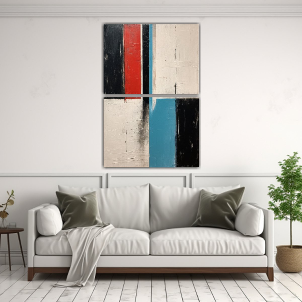 pintura-diptico-artesanal-con-tres-cuadros-decorativos-en-azul-blanco-y-negro-1