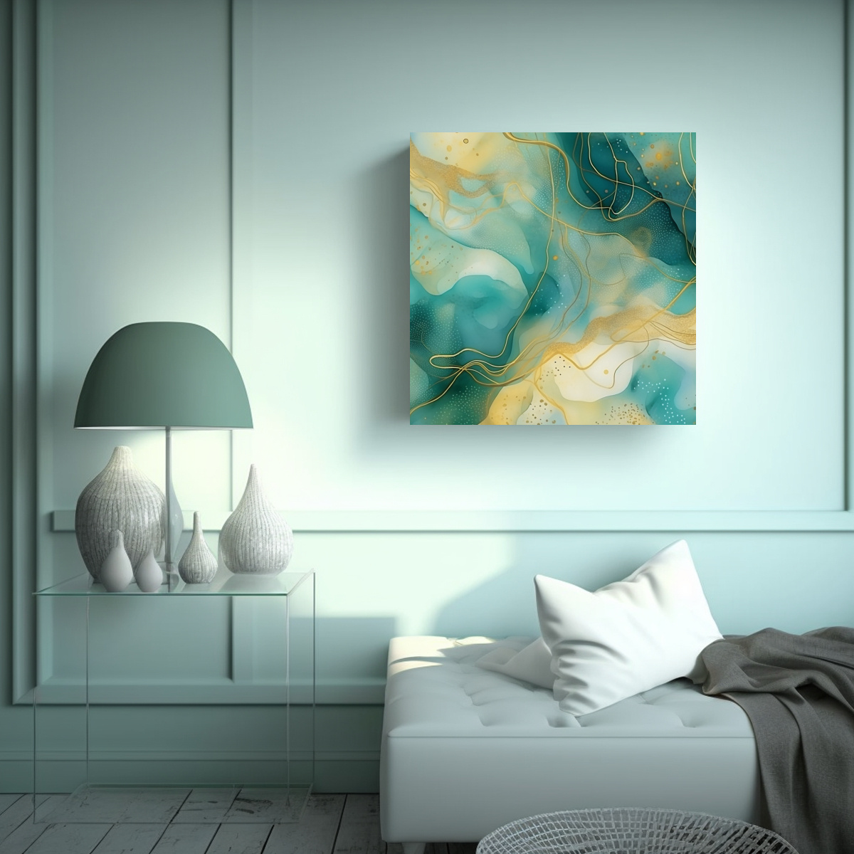 pintura-en-bastidor-abstracta-acuarela-de-oro-y-turquesa-con-riqueza-visual-1