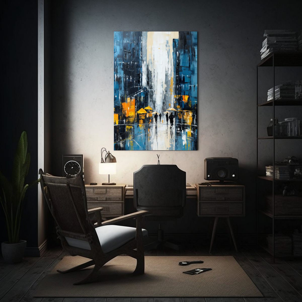 pintura-en-lienzo-de-ciudad-lluviosa-con-marcas-estilo-basquiat-1