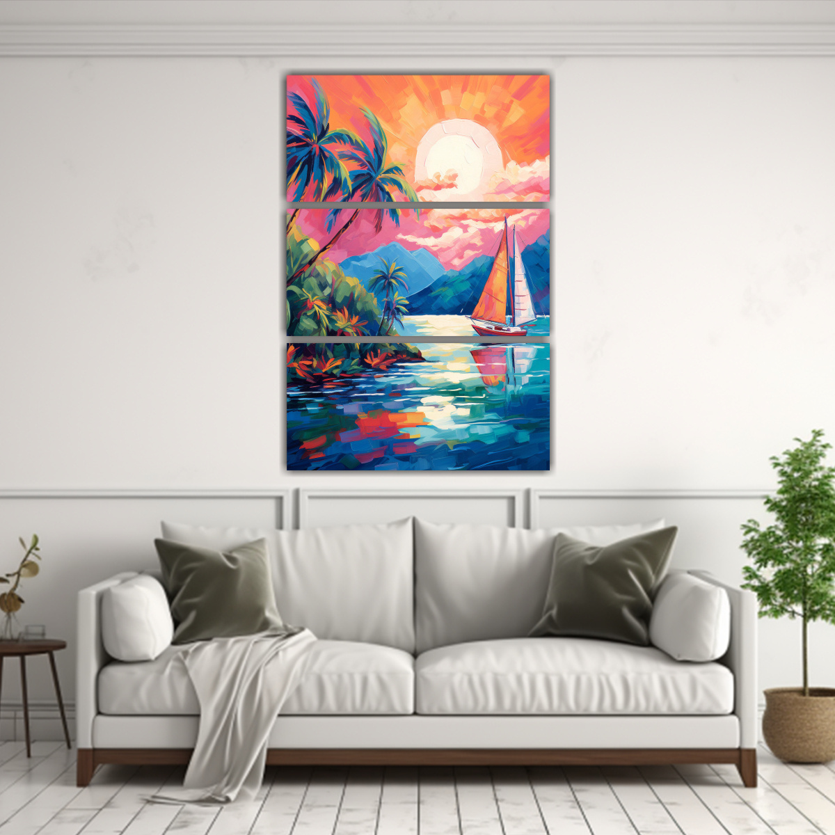 pintura-en-tela-de-movimiento-llamativo-con-veleros-1