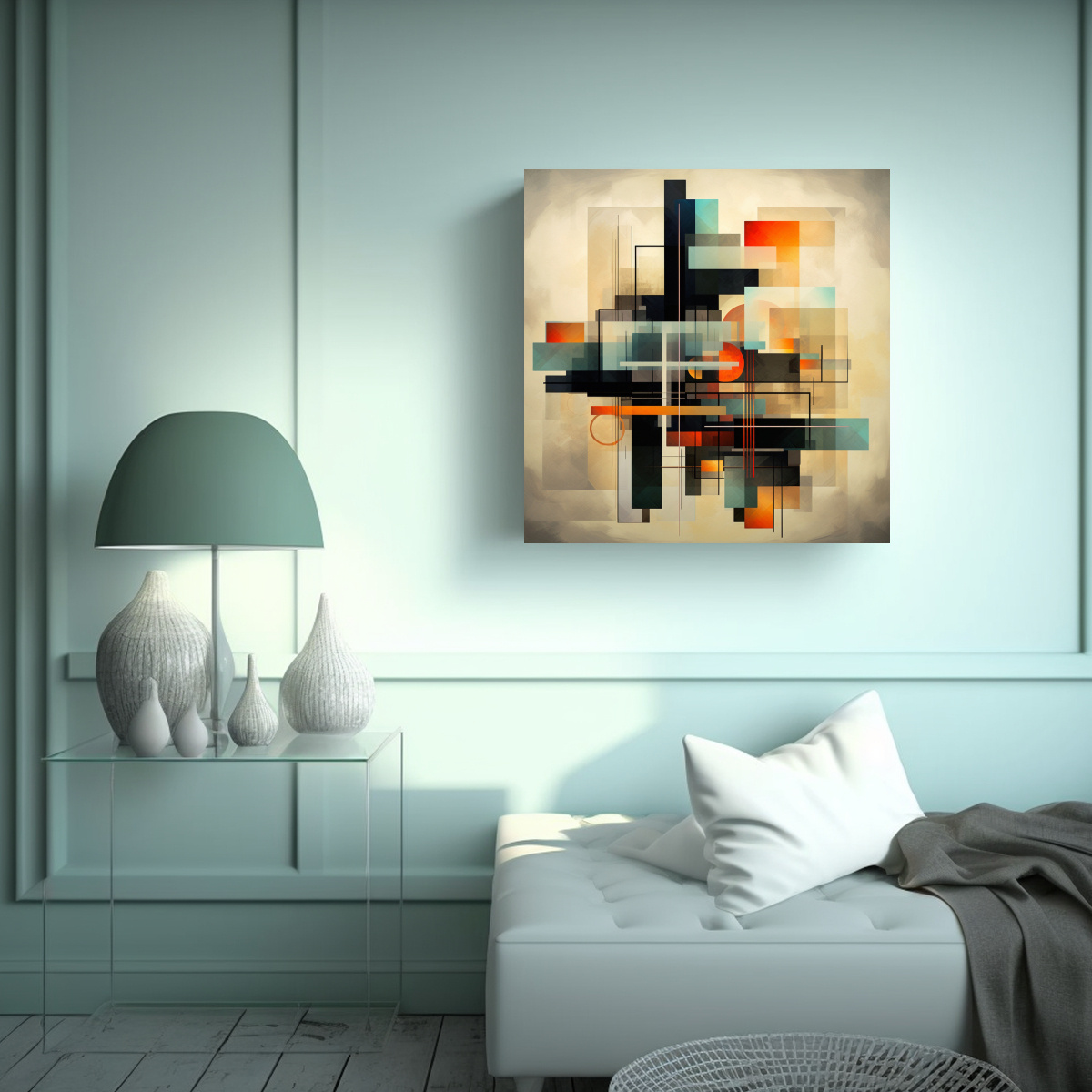 pintura-geom-trica-abstracta-en-cuadro-cuadrado-de-profundidad-1