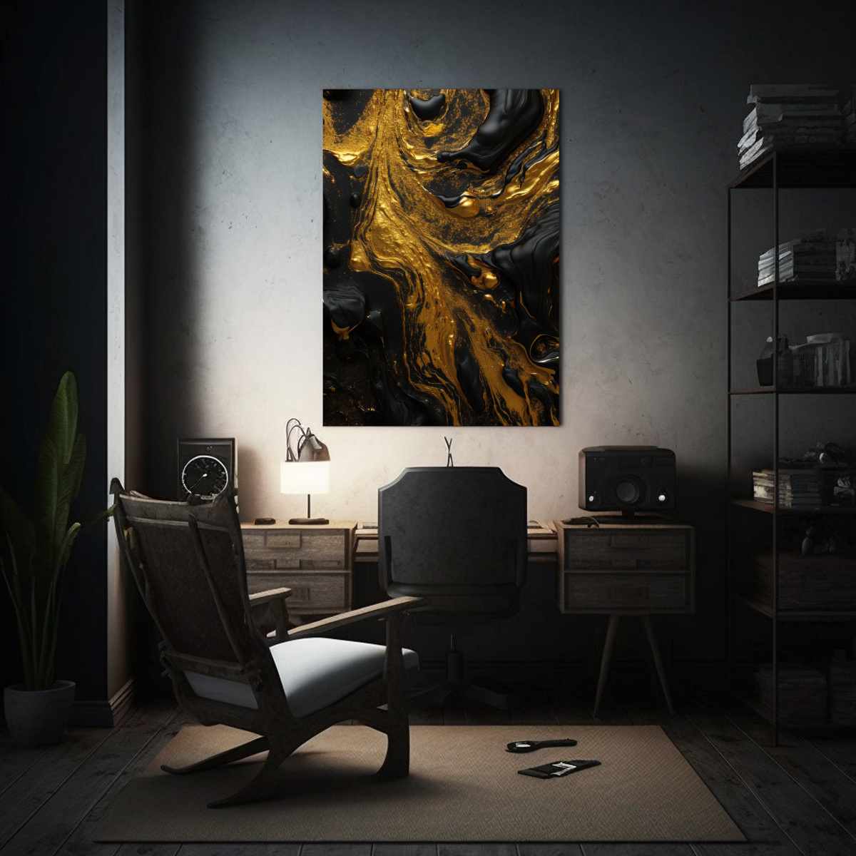 pintura-lienzo-tela-colores-exclusivo-con-textura-dorada-negra-y-dorada-1