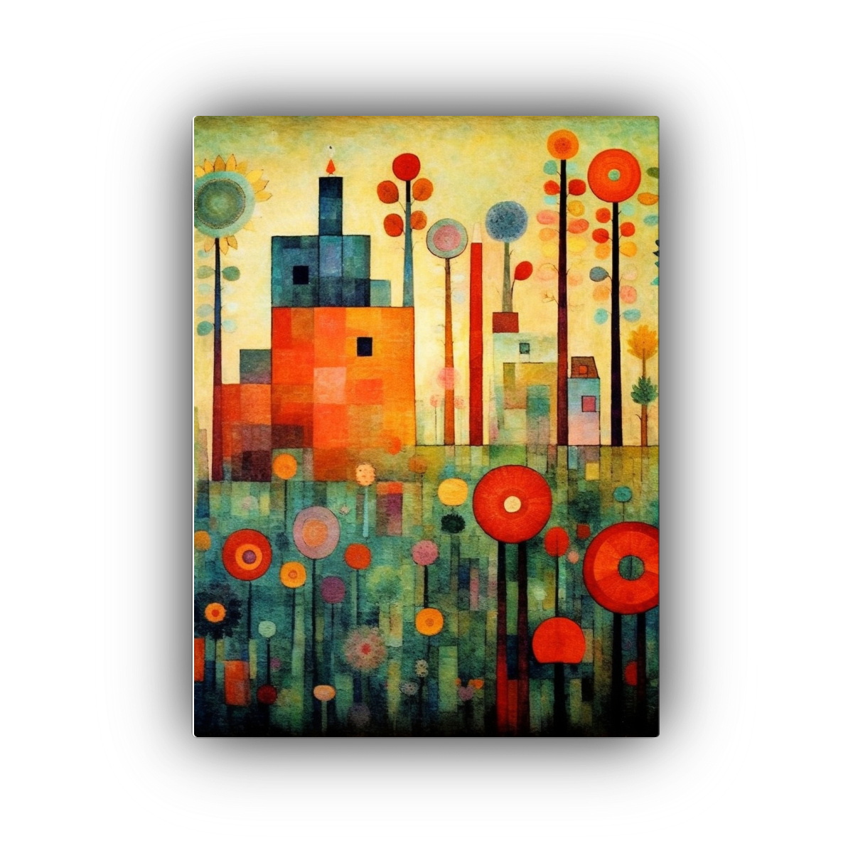 pintura-lienzo-tela-patron-reflejo-intenso-jard-n-flores-incre-bles-paul-klee