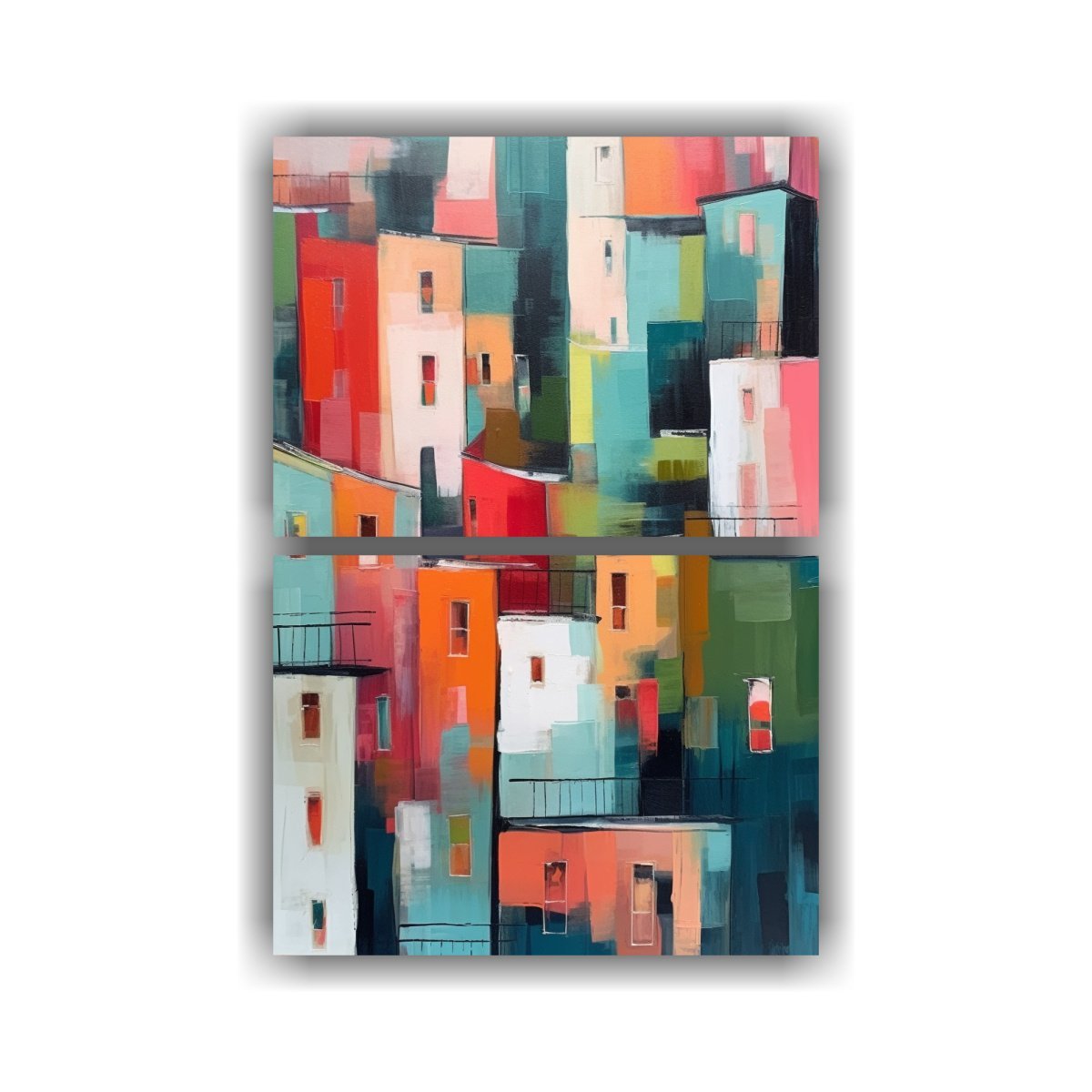 pintura-minimalista-al-leo-de-una-ciudad-abstracta