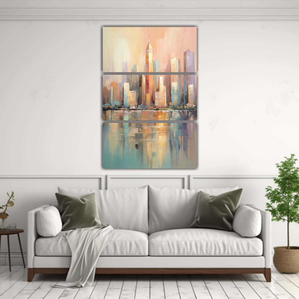 pintura-moderna-de-lienzo-expresividad-en-colores-pastel-de-la-ciudad-encantada-1