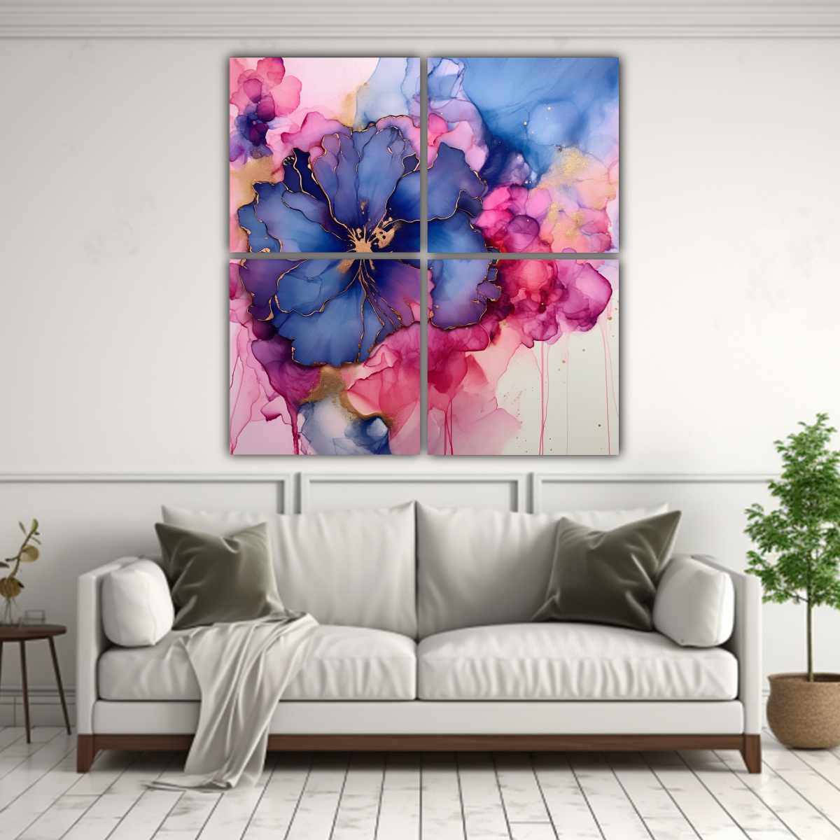 pintura-moderna-de-tinta-al-alcohol-en-un-lienzo-grande-con-colores-rosa-y-azul-1