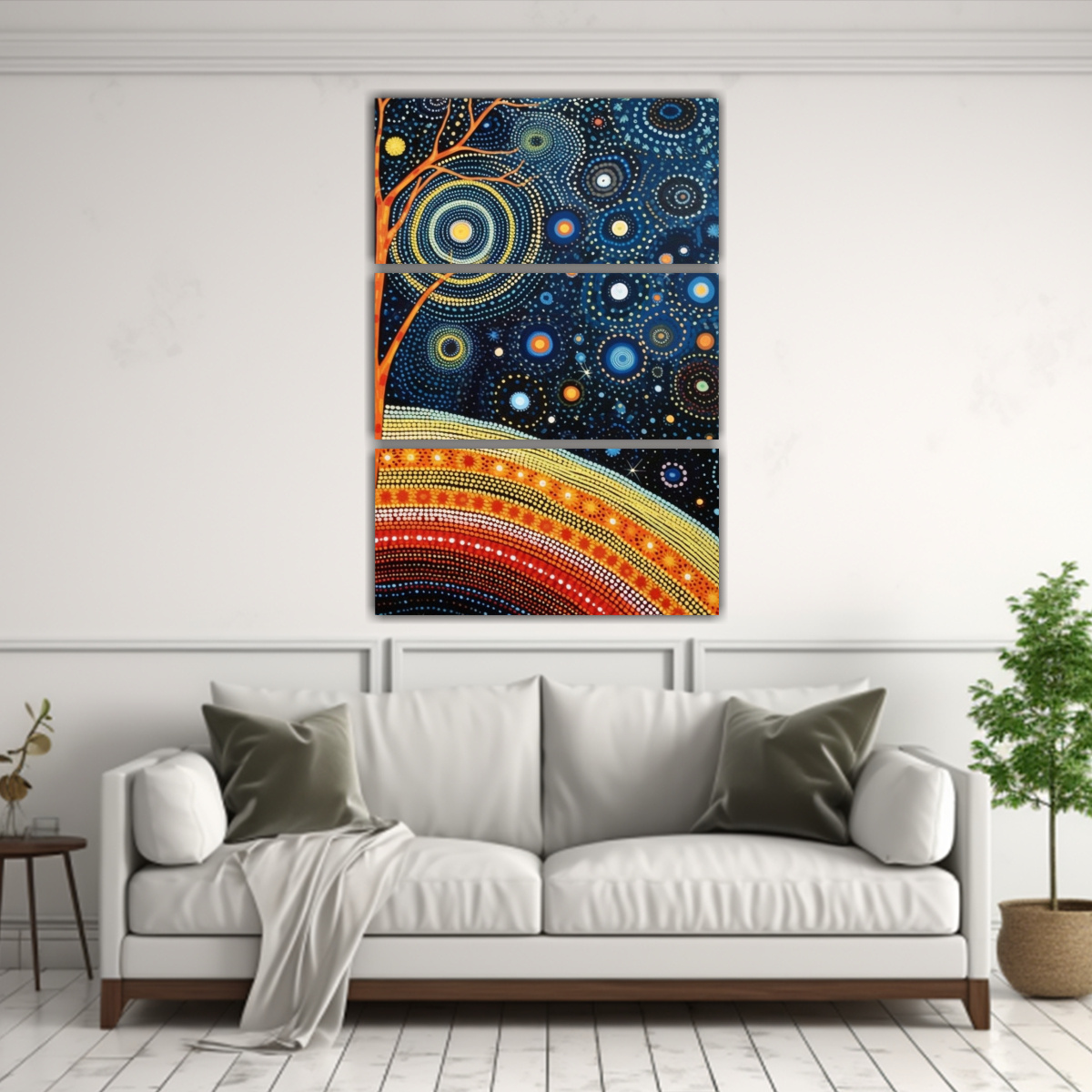 pintura-mural-moderna-de-tres-artes-de-pared-vida-aborigen-australiana-por-kobe-mc-1