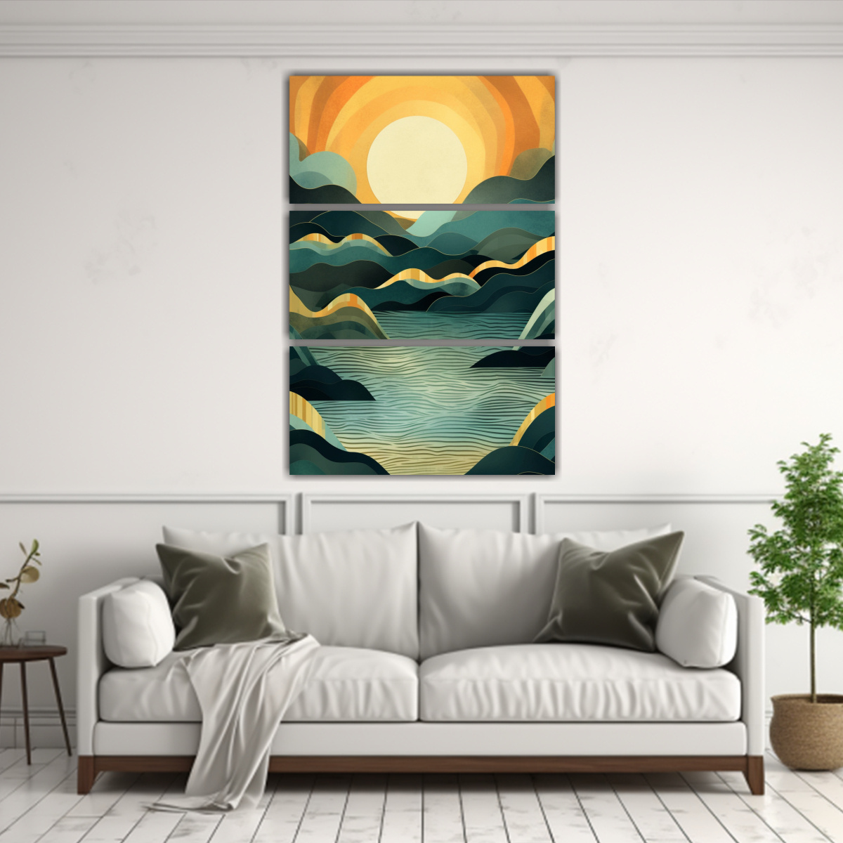 pintura-vanguardia-reflejo-con-ola-y-monta-a-en-papel-1