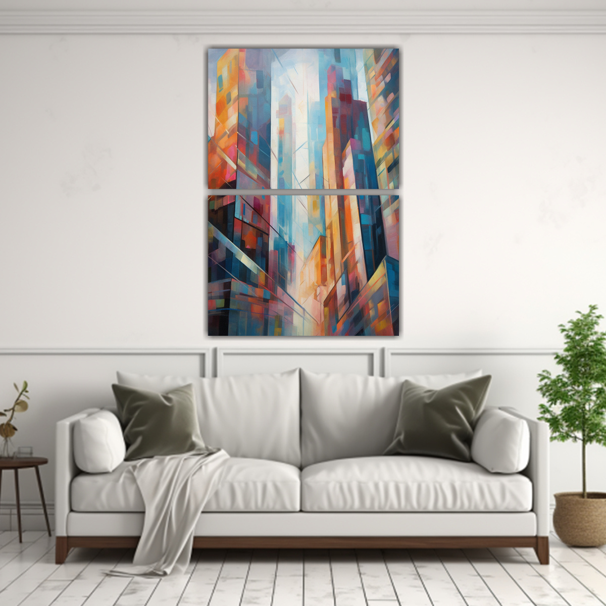 pinturas-abstractas-de-rascacielos-de-chicago-en-profundidad-set-de-2-lienzos-1