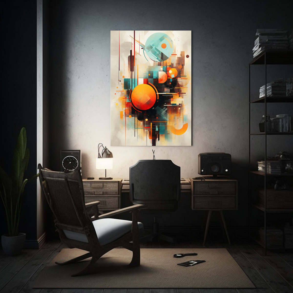 pinturas-abstractas-innovadoras-con-un-toque-retro-de-ciencia-ficci-n-que-evocan-emociones-1