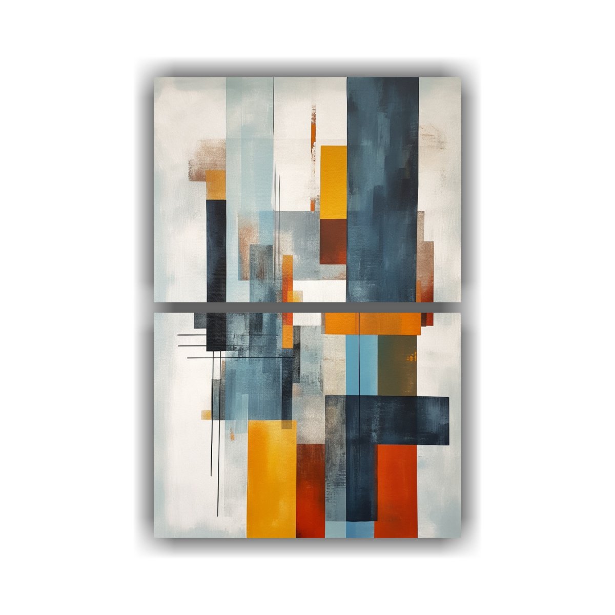 pinturas-abstractas-modernas-en-lienzo-dos-lienzos-finas-lineas-creatividad