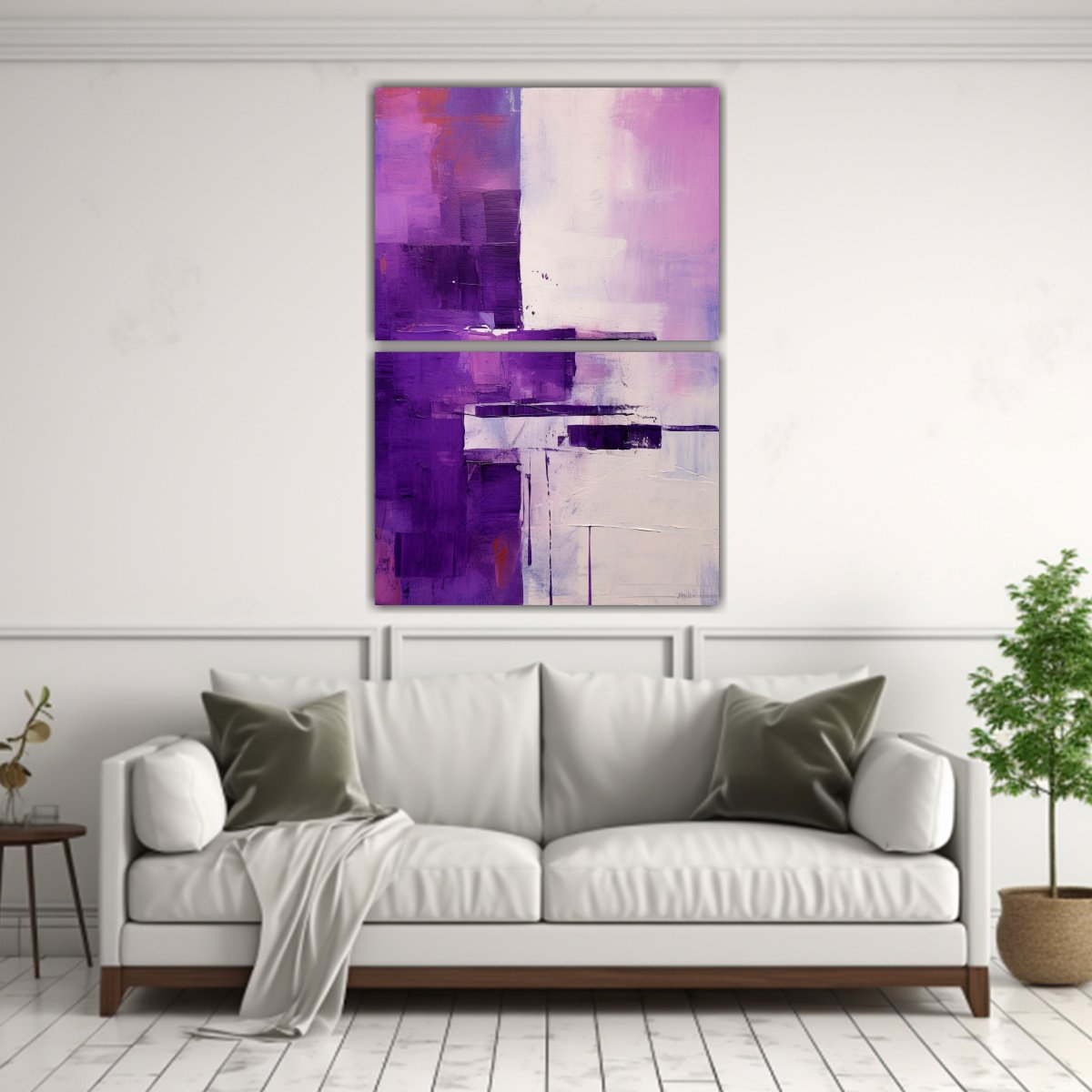 pinturas-abstractas-modernas-en-tonos-morado-y-lavanda-dos-lienzos-forma-intensidad-1