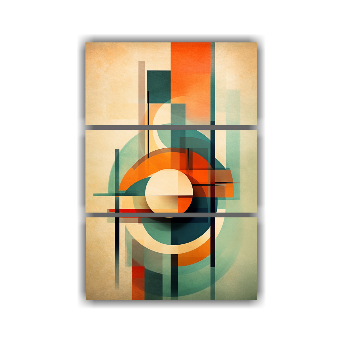 pinturas-abstractas-sim-tricas-de-tres-lienzos-expressi-n