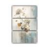 pinturas-al-leo-en-bastidor-de-madera-de-tres-lienzos-modernos-con-motivos-bot-nicos-en-tonos-beige-azul-claro-y-blanco-
