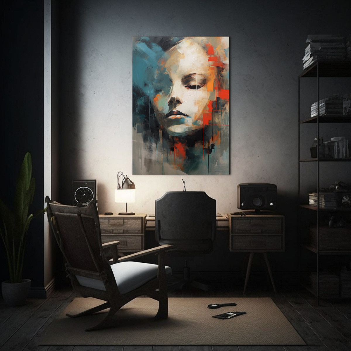 pinturas-de-arte-de-pared-espectacular-pop-art-introspecci-n-abstracta-1