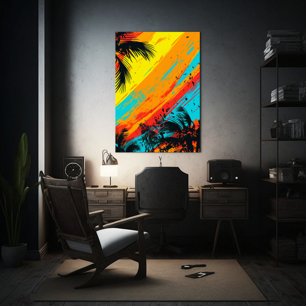 pinturas-de-arte-de-pared-retro-inspiradas-en-andy-warhol-con-vibrantes-colores-1