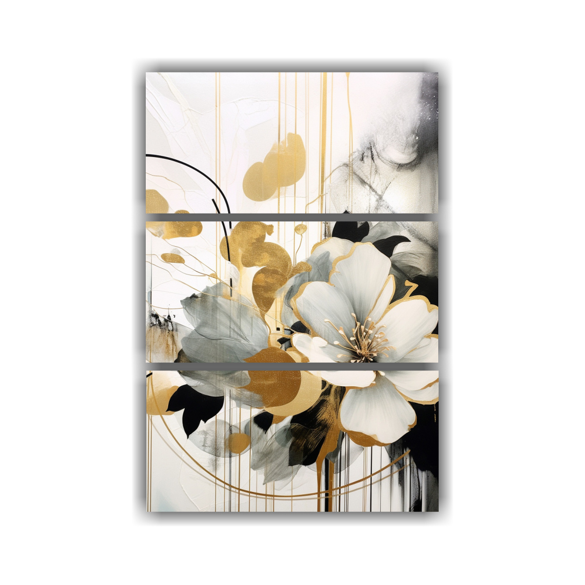 pinturas-de-decoraci-n-abstracta-con-l-neas-de-sujeto-bot-nico-en-blanco-y-negro-